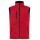 Clique Softshellweste Padded Vest (clean geschnittene, gepolsterte Softshell-Weste) rot Herren
